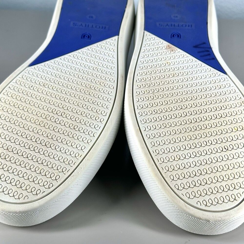 Rothy's The Original Slip On Sneaker White Loafers Womens Size 10 Shoes - Picture 16 of 16